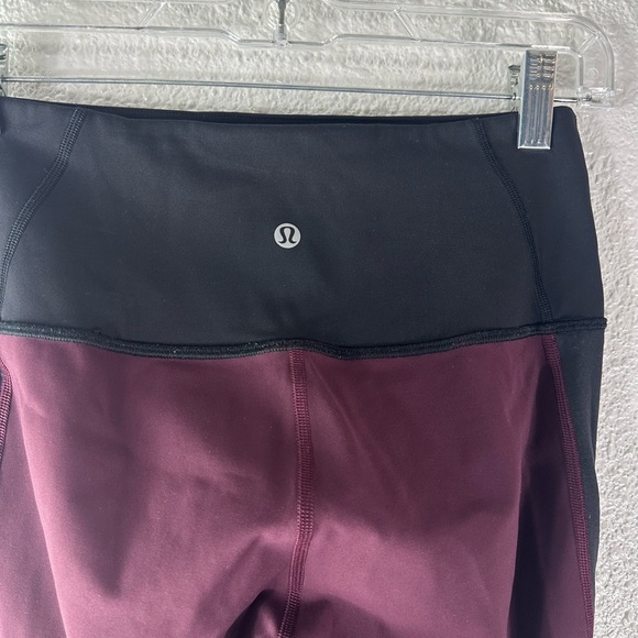 Lululemon Ready Set Go 7/8 Tight 25” High Rise Leggings Dark Adobe Black Size 6 - Picture 9 of 10